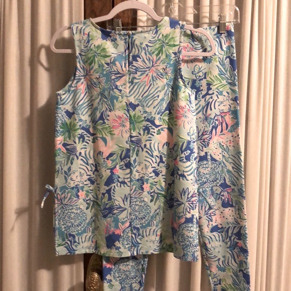 Lilly Pulitzer Mini Donna Legging Set - Picture 7 of 13